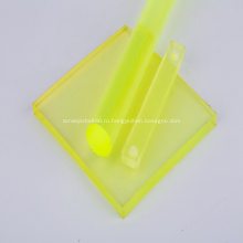 Желтый прозрачный полиуретановый PU -лист